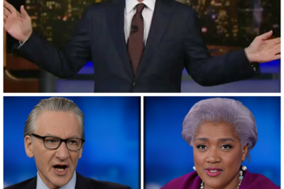 🐶 “BILL MAHER’S FACTS HIT HARD: ‘DONNA, YOU’RE BLIND TO THE REALITY OF HARRIS’S LOSS!’” In a dramatic on-air confrontation that has left audiences stunned, Bill Maher laid down the cold hard facts, telling Donna Brazile, “You’re blind to the reality of Harris’s loss!”—a statement that not only caught Brazile off guard but also exposed the underlying tensions within the party; as the dust settles, will this brutal exchange force a reevaluation of strategies or simply reinforce the status quo? 👇
