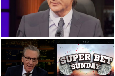 🐶 “BILL MAHER’S NEW RULE: ‘SUPER BET SUNDAY IS A GAMBLE ON AMERICAN VALUES!’” In a shocking revelation that has left viewers gasping, Bill Maher boldly declared, “Super Bet Sunday is a gamble on American values!”—a statement that not only critiques the commercialization of sports but also raises eyebrows about the moral implications of betting culture; as his passionate monologue unfolded, will this audacious new rule spark a national debate on ethics and entertainment, or will it simply be dismissed as another rant from the outspoken host? 👇