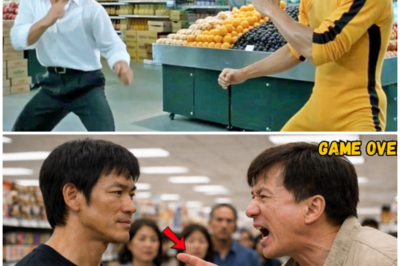 Bruce Lee vs Jackie Chan – The Supermarket Showdown That Shocked Everyone!