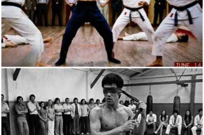 Bruce Lee Fought Blindfolded Against 5 Black Belts 1970 — Only Used Sound Beat All Incredible