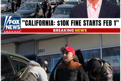 EMERGENCY: Every California Driver Being Fined $10K Starting Feb 1 – Police Active NOW (2026)