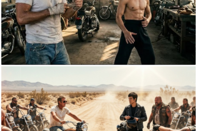 Steve McQueen Surrounded by 12 Bikers in Mojave Desert Bruce Lee Appeared, 18 Seconds Later Silence