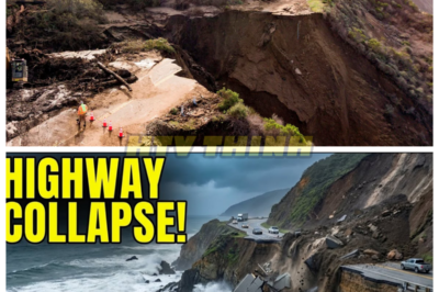🙊 California’s Catastrophic Flood: Highway 1 Collapses Amid Mudslide Chaos! 🌧️⚠️  A devastating flood emergency is sweeping across California, with relentless storms triggering catastrophic mudslides that have led to the collapse of Highway 1 near Big Sur. As iconic coastal routes crumble under the weight of debris, emergency crews are racing against time to rescue stranded residents and assess the extensive damage. With heavy rains forecasted to continue, the threat of further infrastructure failures looms large, leaving communities on edge. Will the relentless forces of nature claim more than just roads, or can the resilient spirit of California prevail in the face of this disaster? 👇