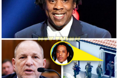 🙊 The Fall of Jay-Z: Shocking Leaks Reveal Dark Connections to Epstein! 🔦🗝️  In a shocking twist that has left the entertainment world reeling, Harvey Weinstein’s leaked documents expose Jay-Z’s troubling ties to Jeffrey Epstein, marking a pivotal moment in celebrity scandals. With an FBI raid imminent at his Malibu estate, Jay-Z finds himself at the center of a scandal that threatens to unravel his carefully curated image. As the truth comes to light, the implications of his connections raise haunting questions about loyalty, betrayal, and the price of fame. Will Jay-Z be able to navigate the treacherous waters ahead, or will this revelation seal his fate as one of the most controversial figures in modern history? 👇