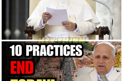 🙊 Pope Leo XIV’s Radical Directive: Ten Commands That Will Change Catholicism Forever 🔥⚡  In a stunning and unprecedented move, Pope Leo XIV has issued a radical directive demanding that Catholics abandon ten entrenched practices that have long defined their faith. From the insidious hoarding of wealth to the hollow rituals of ceremonial hypocrisy, this explosive call to action challenges the very core of comfortable Christianity. As bishops clash and congregations grapple with the implications, a ticking clock looms over the Church: can believers confront the uncomfortable truth of their faith, or will they cling to the shadows of selective morality? This bold proclamation has been dubbed the most significant since the Reformation, leaving one haunting question in its wake: are we truly living our faith, or merely performing it? 👇
