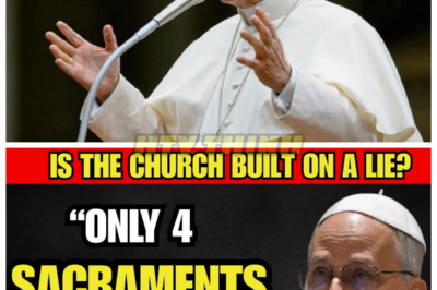 🙊 Pope Leo XIV’s Shocking Revelation: Only Four Sacraments Are Valid—A Crisis Unfolds 🔥📜  In a groundbreaking announcement that threatens to upend centuries of Catholic tradition, Pope Leo XIV declares that only four of the Church’s seven sacraments were directly instituted by Christ, igniting a global spiritual crisis. This shocking revelation, unearthed from a secret Vatican document, sends ripples of panic through the ranks of cardinals and bishops as they scramble to understand the implications of this radical shift. While the faithful grapple with their beliefs, the Pope stands resolute, determined to strip away centuries of layered traditions and return to the apostolic core of Christianity. As doubts rise and the authenticity of his sources is challenged, one haunting question emerges: is he a heretic dismantling sacred doctrine, or a prophet restoring divine truth? The clock is ticking, and the future of the Church hangs in the balance. 👇