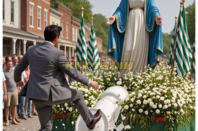 A pastor destroys a statue of the Virgin Mary… what follows shocks the whole town!