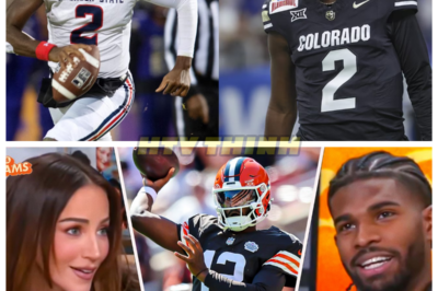 🙊 Shedeur Sanders: The Rookie Quarterback Facing a Crucial Crossroads 🔥⏳  In a gripping episode of the “Up & Adams Show,” rookie quarterback Shedeur Sanders reveals the intense pressures of his inaugural season with the Cleveland Browns as he navigates the complexities of professional football. With the shadow of legendary mentor Michael Vick looming large, Sanders grapples with the weight of expectations while adapting to the high-octane offense orchestrated by coach Todd Monken. As the Super Bowl approaches, the clock is ticking for Sanders to prove himself on the grandest stage, but with each passing moment, the stakes grow higher and the fear of failure looms ever closer. Will he rise to the occasion and etch his name in football history, or will the relentless pressure lead to a catastrophic downfall? The answer lies in the balance as the world watches his every move. 👇