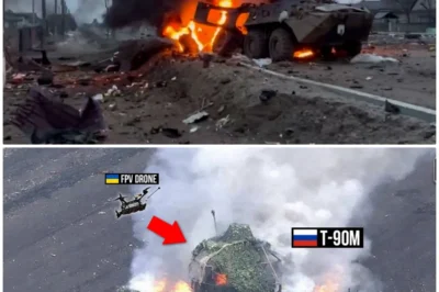 Large mechanized columns pushed forward expecting speed and shock, but were detected early by aerial surveillance, stripped of surprise, and stopped in short, violent engagements. Dozens of tanks and armored vehicles were lost as formations stalled, fragmented, and collapsed under fire. The pattern is now unmistakable: Russian Tank Convoys Tried to Break Through Ukrainian Lines, and it raises a hard question about modern warfare — whether massed armor can still break through at all, or the drone’s dominance is becoming the new battlefield reality.