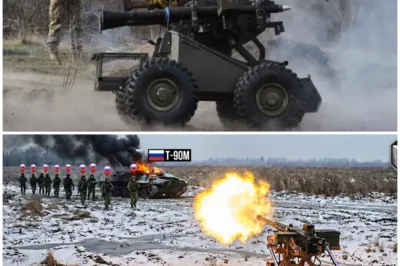 “Unmanned and Unstoppable: The Shocking Moment Ukraine’s Robot Erased a Russian Stronghold!” Imagine a scene where a solitary robot, once designed for logistics, transforms into a harbinger of doom on the front lines. In a jaw-dropping incident, Ukraine’s cutting-edge technology caught an entire Russian unit off-guard, leading to a cataclysmic strike that decimated their defenses in an instant. This isn’t just another battle; it’s a pivotal moment that showcases the rapid evolution of warfare, where machines are now rewriting the rules of engagement. What does this mean for the soldiers on both sides? Are we prepared for a future where robots dictate the terms of war? 👇