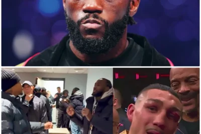 “Shocking Betrayal in the Boxing Ring: Terence Crawford’s Insult to Shakur Stevenson Sparks Outrage!” The boxing world is reeling from a stunning betrayal as Terence Crawford’s shocking insult to Shakur Stevenson has turned a simple match into a scandal of epic proportions. “F*CK your whole family, Teo, your daddy, and your sister!” – these words have not only ignited a fierce rivalry but have also exposed the raw emotions and hidden animosities that often lie beneath the surface of competition. As fans rally behind their favorite fighters, the question looms: will this feud escalate into an all-out war, or will it lead to an unexpected reconciliation? Buckle up as we delve into the chaos that has erupted from this unforgettable moment! 👇